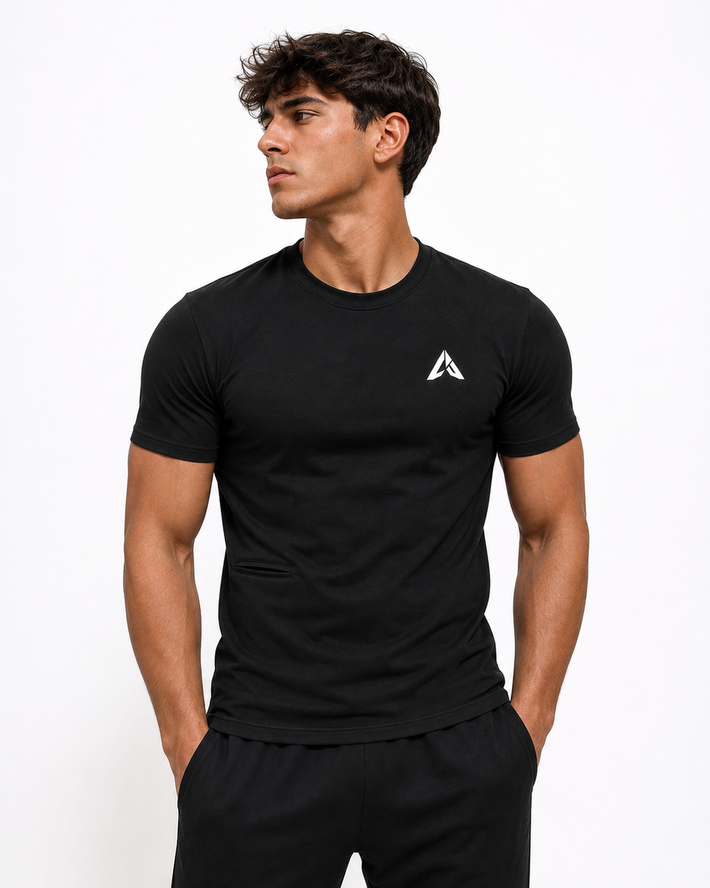 Hidden Pocket Tee — Slim Fit